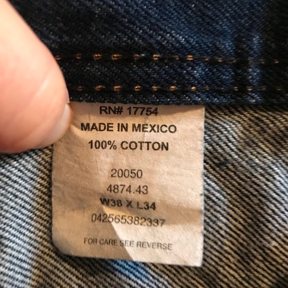 Men’s Key Brand Jeans 38 x 34 - Picture 2 of 5